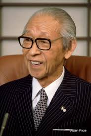 Konosuke Matsushita First Chairman of the Foundation. In November 1982, the Japan Prize Preparatory Foundation was set up with the approval of the Prime ... - ph_konosuke