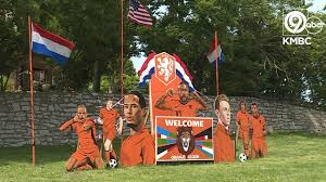 Riverside welcomes Netherlands national team with orange makeover ahead of World Cup