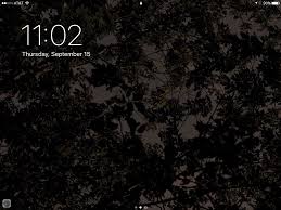 Résultat de recherche d'images pour ""ipad" "lock screen" contents"