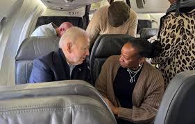 Biden Flies Commercial, Encounters Delays, and Criticizes Trump in South Carolina