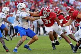 TRANSFER PORTAL: Alabama DE Keon Keeley commits to Notre Dame