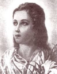 The official portrait of St. Maria Goretti, recognized by her mother as a close likeness - 076_Goretti_Official