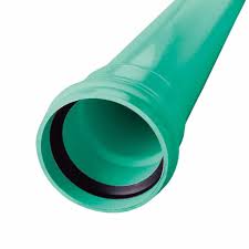 4" PVC SDR35 Pipe with Bell and Gasket (4.27M or 14' Lengths ...