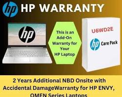 Laptop with Warranty Card