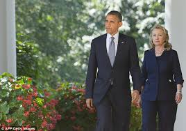 Image result for hillary clinton with gaddafi son