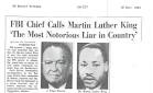 J edgar hoover vs mlk