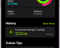 Image of PPL Fitness iOS app