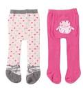 Baby Annabell Tights Pack - Polkadot Little Lamb Design from