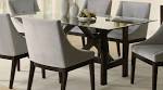 Glass dining room tables