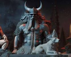 Imagem de Chernobog and Belobog, Slavic gods of darkness and light