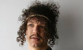 The lineup: Darwin Deez (vocals/dance moves), Rhythm Works (drums/driver/dad), Andrew Hoepfner (bass/backing vocals/tour manager), ... - Darwin-Deez-001