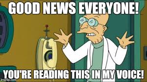 Image result for reading in my voice