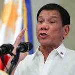 Philippine president Duterte instructs soldiers