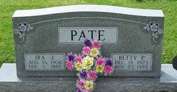 Betty P. Conner Pate (1925 - 1992) - Find A Grave Memorial - 18312566_120978161547
