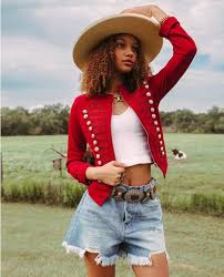 JG RED MILITARY JACKET - Junk GYpSy co.