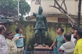 कोलकाता में नेताजी सुभाष चंद्र बोस की मूर्ति खंडित, भाजपा ने की त्वरित कार्रवाई की मांग