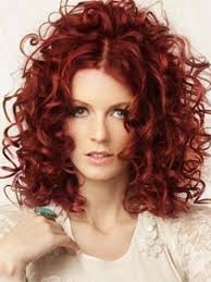 Photo : Rihanna Red Hair Streetstyle Candid Pony Grey Jacket Rihanna - red-hair-color-idea-of-medium-curls-hair-as-women-style-276097422