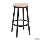 Round metal bar stools