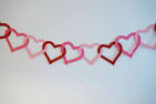 Coffee Filter Heart Garland for Valentineaposs Day Coffee Filters, Heart