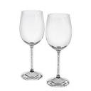 Diamond wine glasses