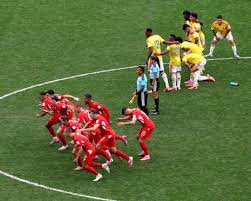 Switzerland knock out Colombia on penalties to reach World Cup quarter-finals