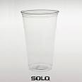 Clear solo cups with lids
