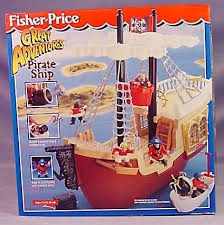 Bildergebnis für fisher price pirate ship 2002