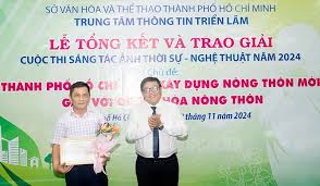 Trao giải cuộc thi sáng tác ảnh thời sự nghệ thuật “TPHCM xây dựng nông thôn mới gắn với đô thị hóa nông thôn”