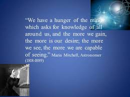 Greatest five stylish quotes by maria mitchell image English via Relatably.com