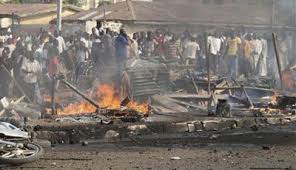 Image result for PHOTOS of bombings in damaturu