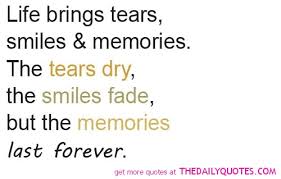 Quotes About Remembering Memories. QuotesGram via Relatably.com