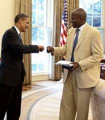 Image result for obama reggie love beach