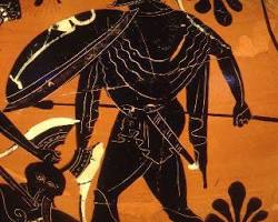 Image of Ares God of War Iliad classical art