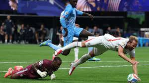 Did Harry Kane dive? England denied penalty after striker goes down in the box as Alan Shearer and Wayne Rooney disagree on referee's decision