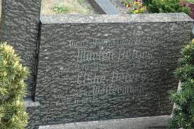 Grab von Marten Peters (05.06.1873-07.04.1940), Friedhof Stapelmoor
