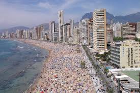 Resultado de imagen de costa del mediterraneo benidorm