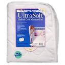 ABC Organic Quilted Crib Toddler Mattress Pad - Fitted