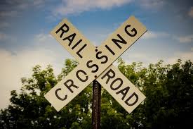 Image result for railroad sign