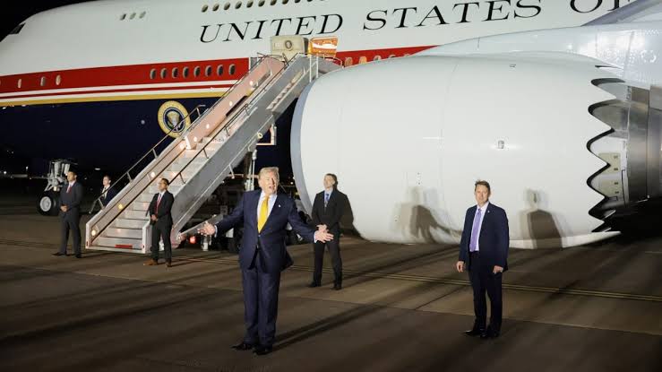 Trump secretly switched planes in Turkey amid Iran assassination threat; older Air Force One served as decoy, flew staff to UK