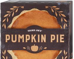 Image of Trader Joe's pumpkin pie