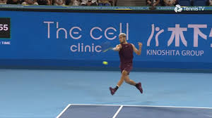 Hot Shot: 'Ouch!' Air-time Alcaraz punishes with his forehand in Tokyo 2025