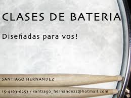 Image result for Clases de Bateria x Santiago Hernandez