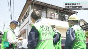 宇都宮 気象台が突風か状況調査 屋根飛ばされるなど被害相次ぐ
