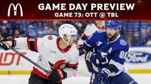 Sens return to Tampa Bay months after season-opening win