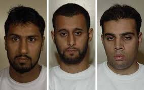L-R Abdulla Ahmed Ali, Tanvir Hussain and Assad Sarwar, who were convicted of plotting to blow up transatlantic airliners Photo: PA - Abdullah_Ahmed__ta_1476642c