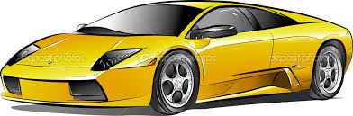 Image result for yellow car clipart
