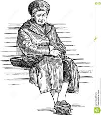 Résultat de recherche d'images pour "elderly women bench"