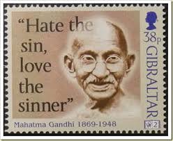 Image result for gandhi on postage stamps