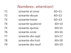 ClicGrammaire - Comment crire les nombres - Logilangue