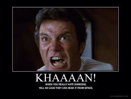 William Shatner as James T. Kirk Star Trek II: Wrath of Khan ... via Relatably.com